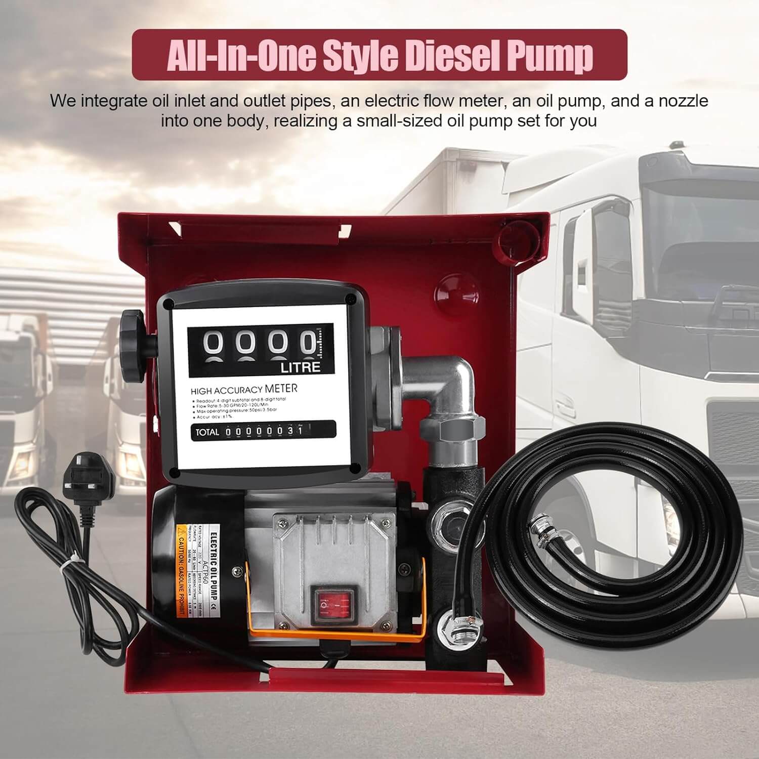 Diesel Pump 550W Review